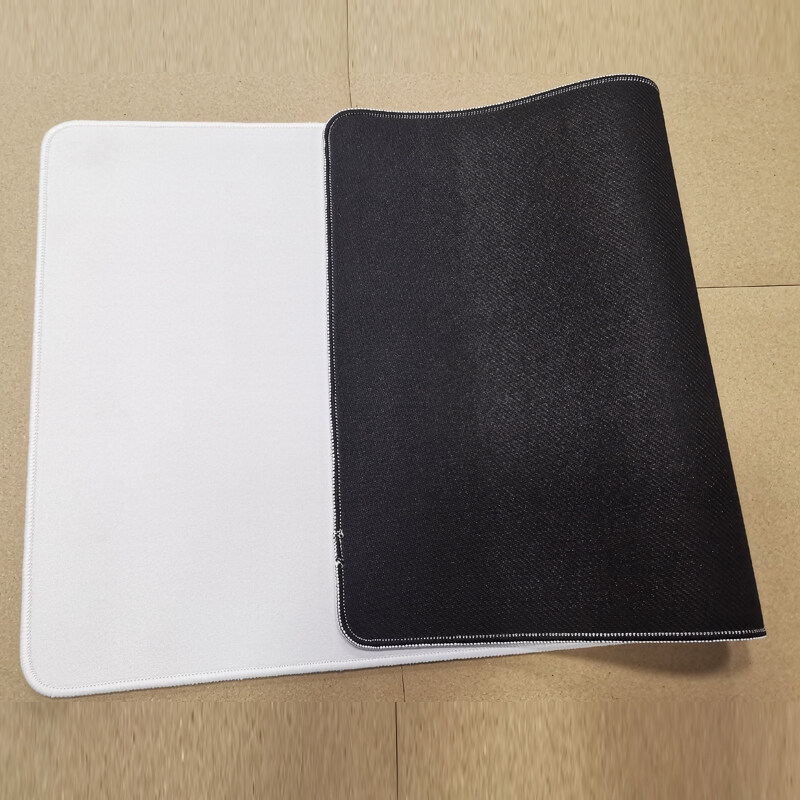 Blank mouse pad with stitched edges for full color printing