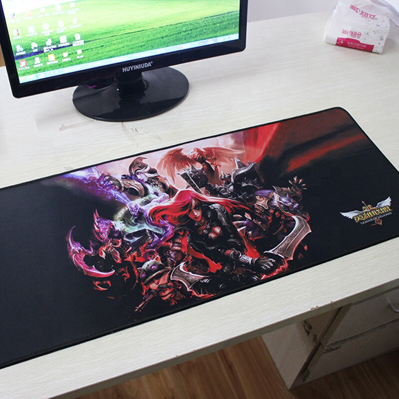 extended large size non slip natural rubber base professional gaming mouse mat gaming mouse pad  