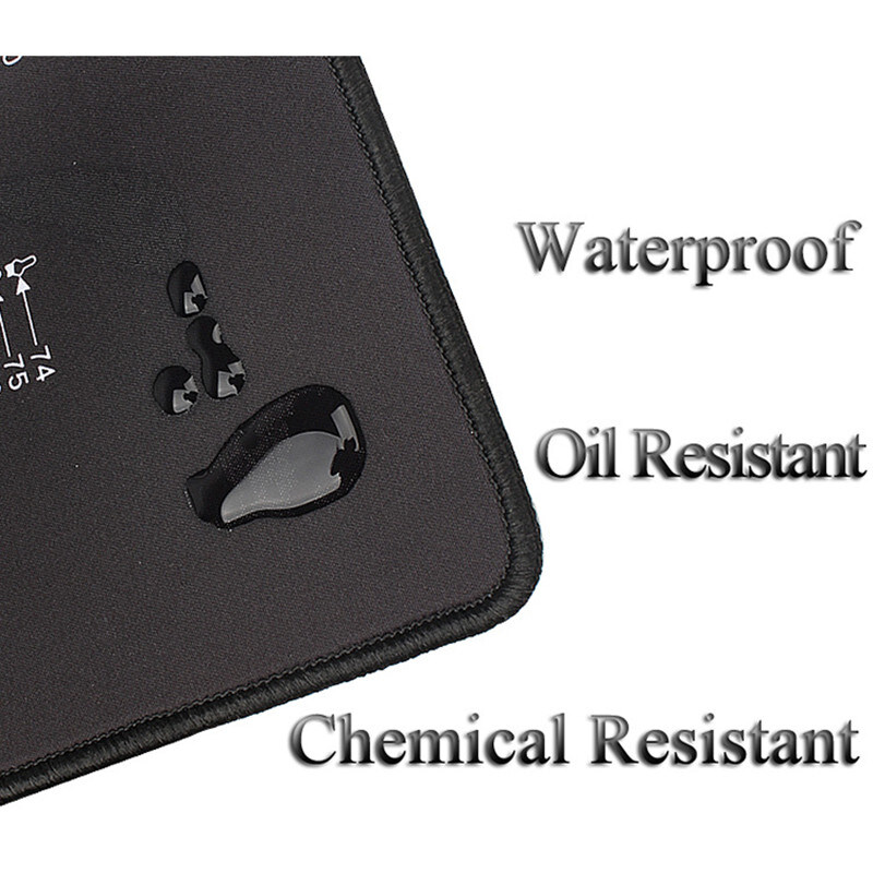 Wholesale Professional gun design gun clean mat rubber mouse pad desk keyboard pad gun mat  