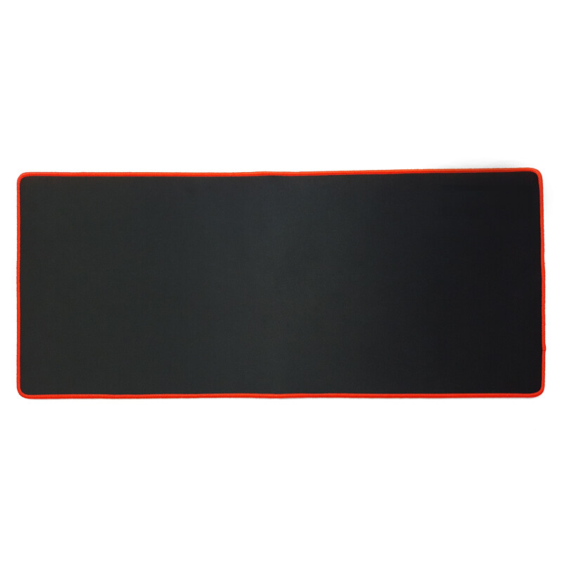 extended large size non slip natural rubber base black color no logo gaming mouse mat  