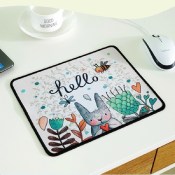 Mouse Pad Comfortable Mousepads with Non-Slip Rubber Base Washable Bulk with Lycra Cloth Mouse Mat for Computers Laptop Office Home School