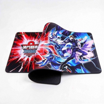 Premium TCG Game Mat, Non-Slip Rubber Base Stitched Edge Trading Card Playmat, Smooth Waterproof Tabletop Game Pad for MTG, Pokemon, OPCG