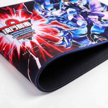 Premium TCG Game Mat, Non-Slip Rubber Base Stitched Edge Trading Card Playmat, Smooth Waterproof Tabletop Game Pad for MTG, Pokemon, OPCG