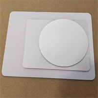 printable blank sublimation white mouse pads