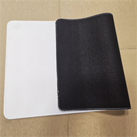 Blank mouse pad with stitched edges for full color printing