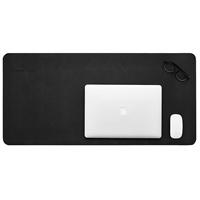 PVC leather large size desk protector pad working pad office organizer mouse pad