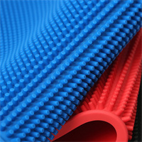 Plain no logo non slip eco-friendly PVC plastic bar mat rail mat PVC bar mat