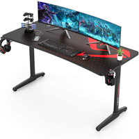 Gaming Computer Desk PC Gaming Table Proitessfessional Gamer Game Station with Mouse pad