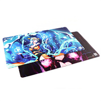 sublimation printing sexy animie girl full color board game card game playmat table game mat